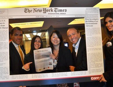 Correo y The New York Times sellan, todos los lunes, una alianza de información global para Perú