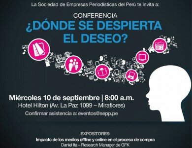 Conferencia “¿Dónde se despierta el deseo?”